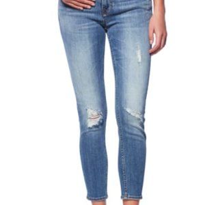 Vigoss Jagger Classic Distressed Skinny in Medium Wash 32